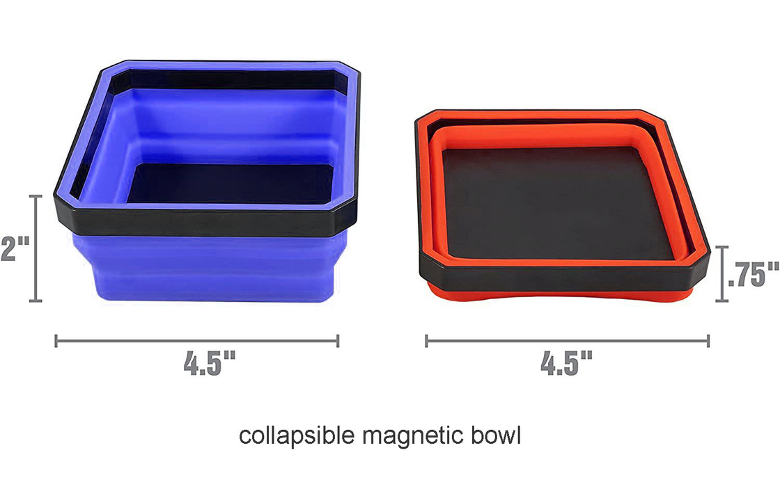 折りたたみシリコーン ゴム磁気ボール120*120*50mm 4つの色の利用できる把握ボルト、ナット、ねじおよび部品