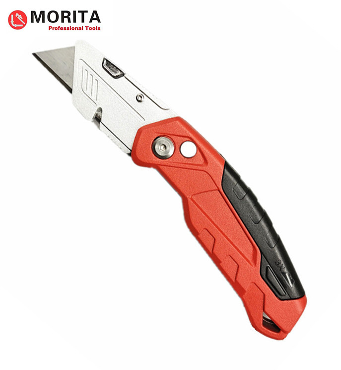 折るLockBackの実用的なナイフのAlの合金及びABS及びTPR 100*18mmの専門ロックの背部実用的なKnifeSK5合金鋼の刃