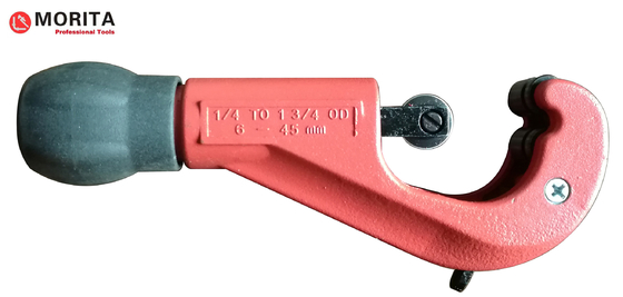 管のカッターのパイプ・カッター6-45mmの刃の引き込み式の管DeburrerのボディGcr15のための頑丈な鋳造アルミ