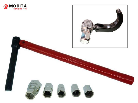 パイプのレッチ バシン・レッチ 260mm バシン・ナッツのレッチ10, 11, 14mm 開口容量 15mm から 32mm 赤