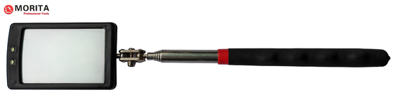 購入 水道設備 望遠鏡検査鏡 65*42mm LEDライト すべての方向に回転する ステンレス鋼 online manufacture