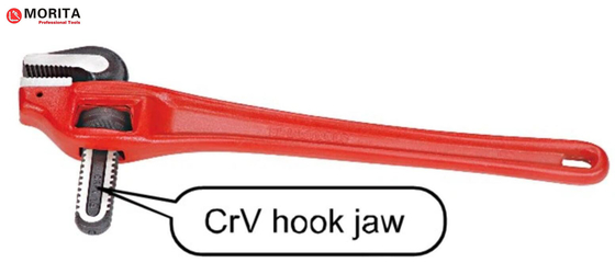 購入 90Degreeはパイプ レンチのCrVの鋼鉄14