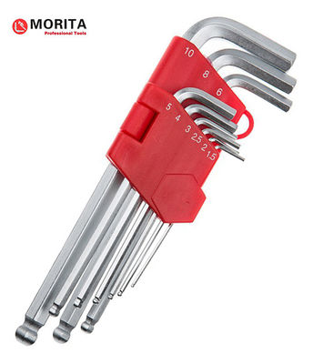 購入 プラスチックホルダー ボールエンドアレンキー 9個 CR-Vスチール 1.5mm、2mm、2.5mm、3mm、4mm、5mm、6mm、8mmから25°の角度ネジ online manufacture