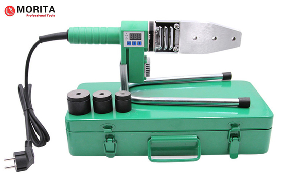 購入 プラスチック管の融合の溶接工はPPR、PE、PP、PVDFおよびPBの管のための20-25-32mm 800With220V角の管を溶接できる online manufacture