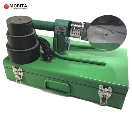 購入 プラスチック管の融合の溶接工質の金属の箱と来るPPR、PE、PP、PVDFおよびPBの管のための75-90-110mm 1200With220V online manufacture