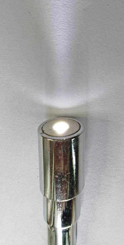 管工ツール 磁気ピックアップツール リグント 折りたたみ可能な棒 ステンレス鋼 容量 3lb 長さ 595mm