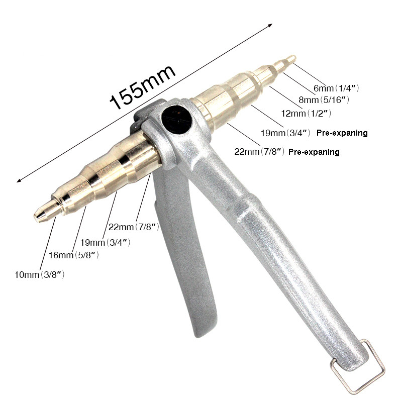 配管ツール 組み合わさったスワージングパンチツール ハンドル 1/4 &quot;-7/8&quot;,6mm-22mm